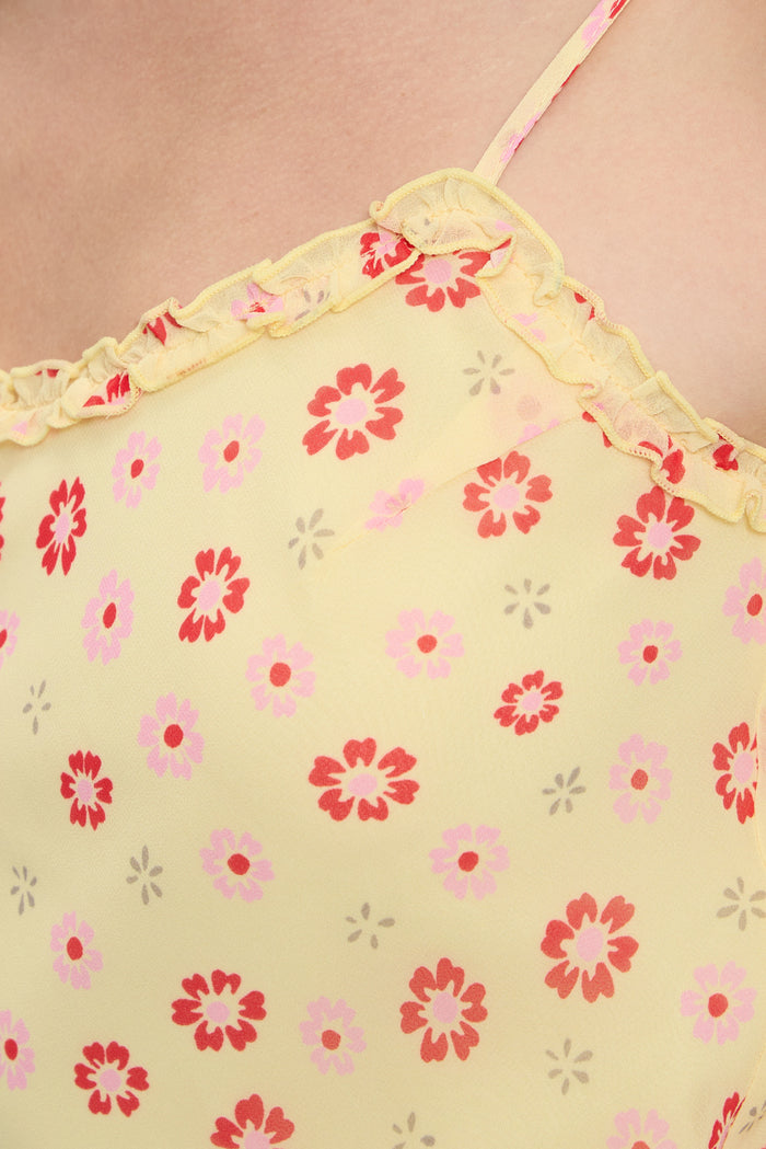 Josie Floral Mini Dress - Sparklers