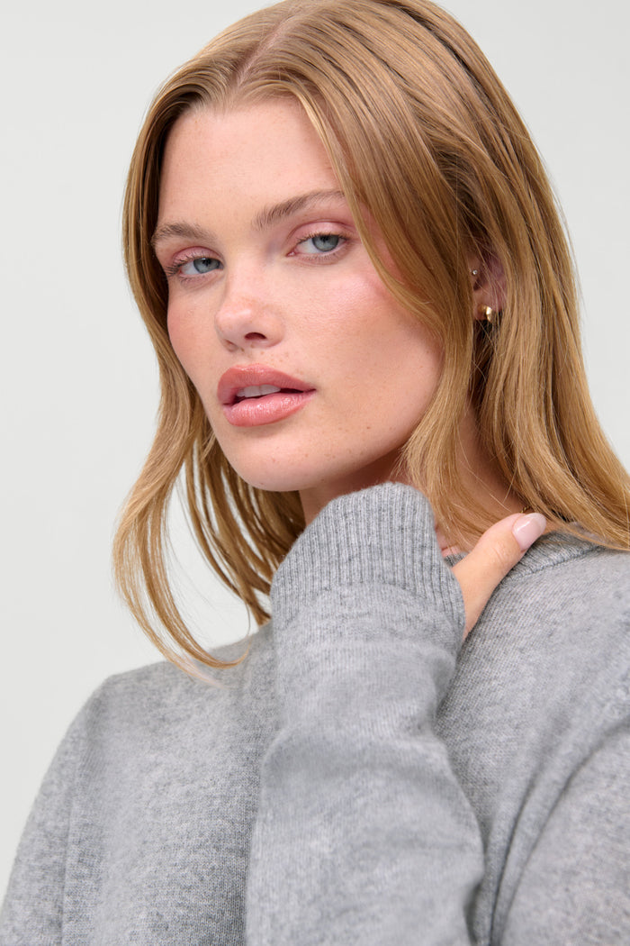 Jude Cashmere Cardigan - Fog