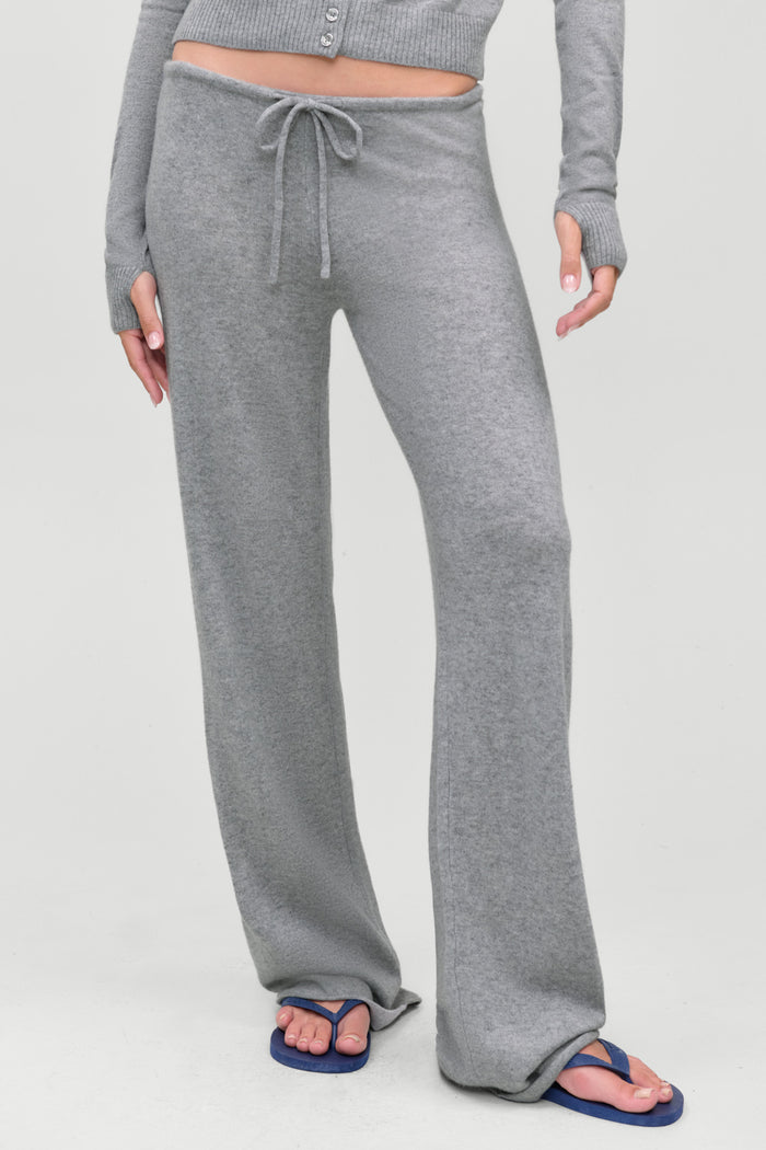 Jude Cashmere Lounge Pant - Fog