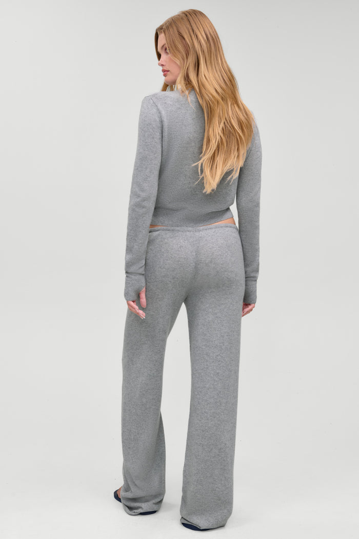 Jude Cashmere Lounge Pant - Fog
