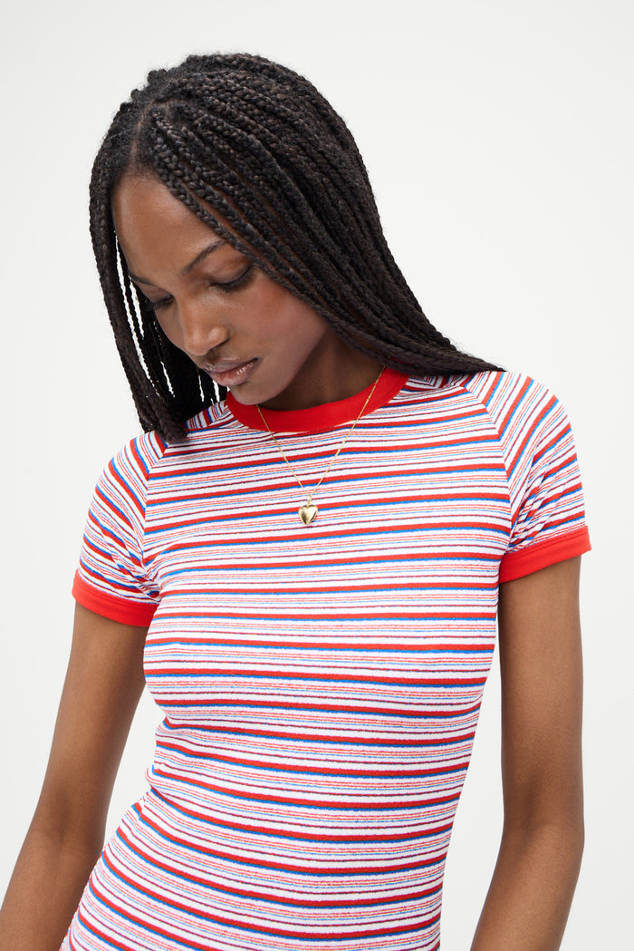 June Terry Mini Dress - American Summer