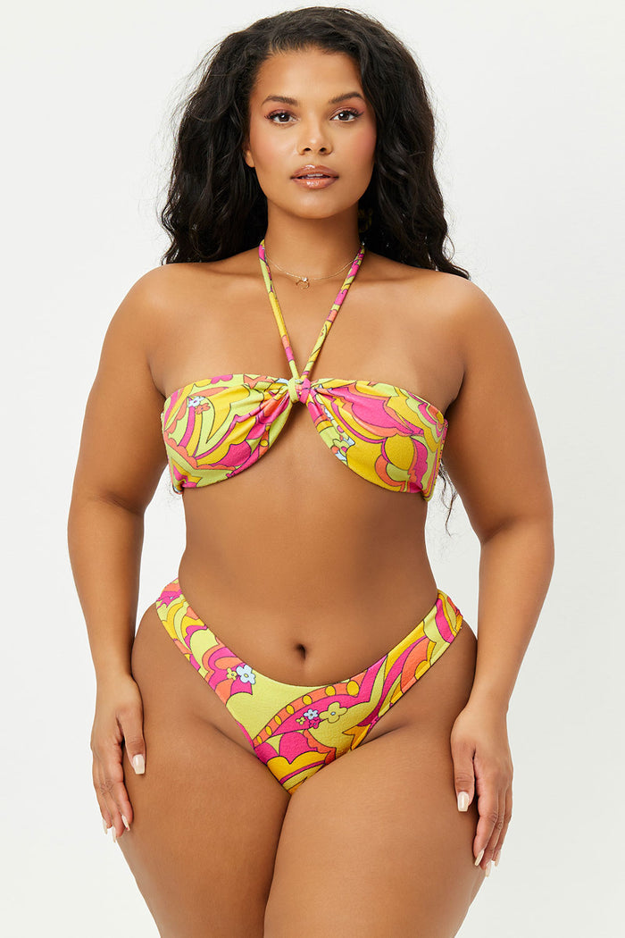 Katarina Peace Terry Cheeky Bottom Extended