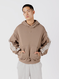 Knit 3-Stripes Hoodie