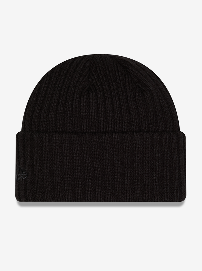 Knitted All Blacks TPU Badge Beanie