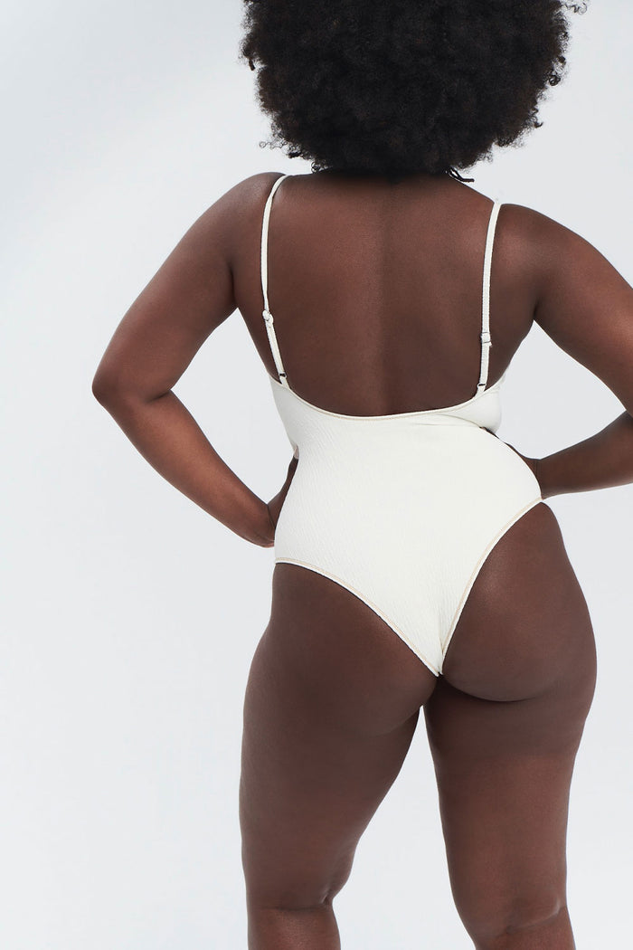 Kylee Cheeky One Piece Swimsuit Sandstorm