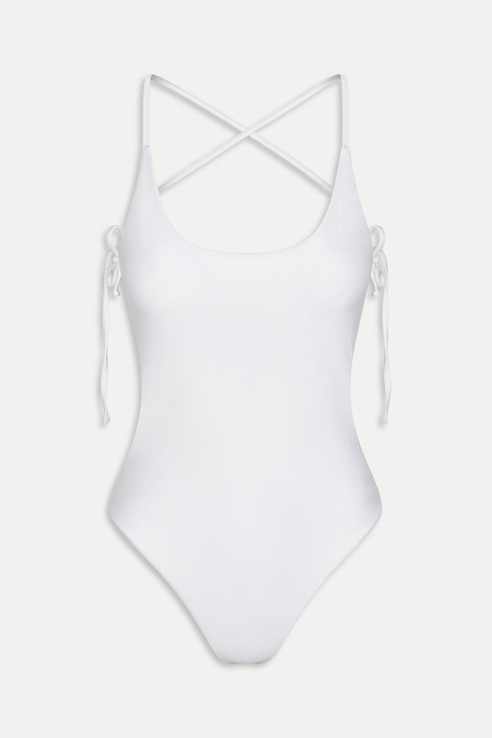 La Plage One Piece Swimsuit - Optic White