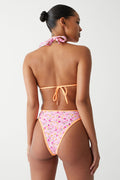Laura high waist cheeky bikini bottom queen's bath