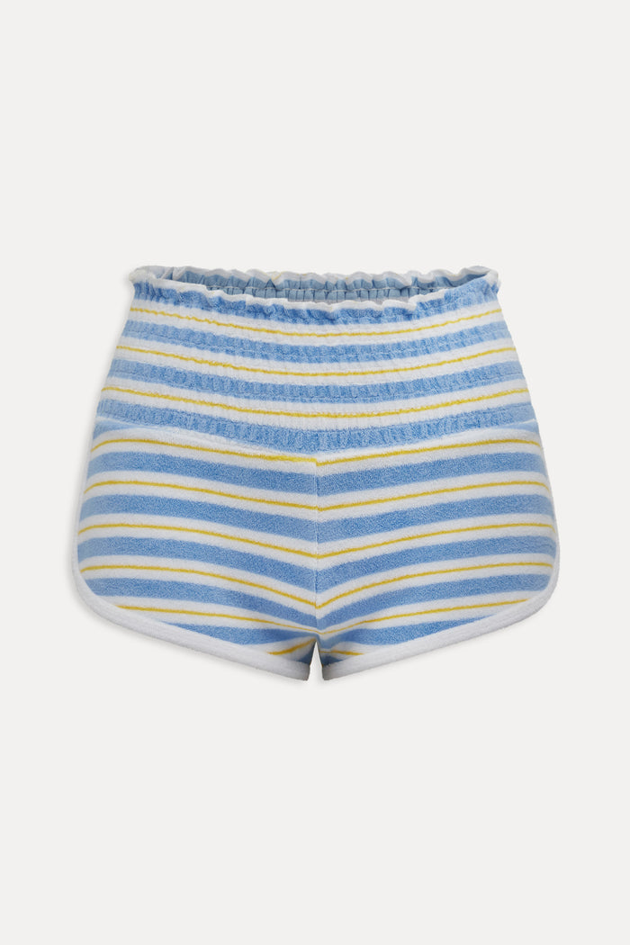 Laurel Terry Cloth Booty Shorts Ashbury Stripe