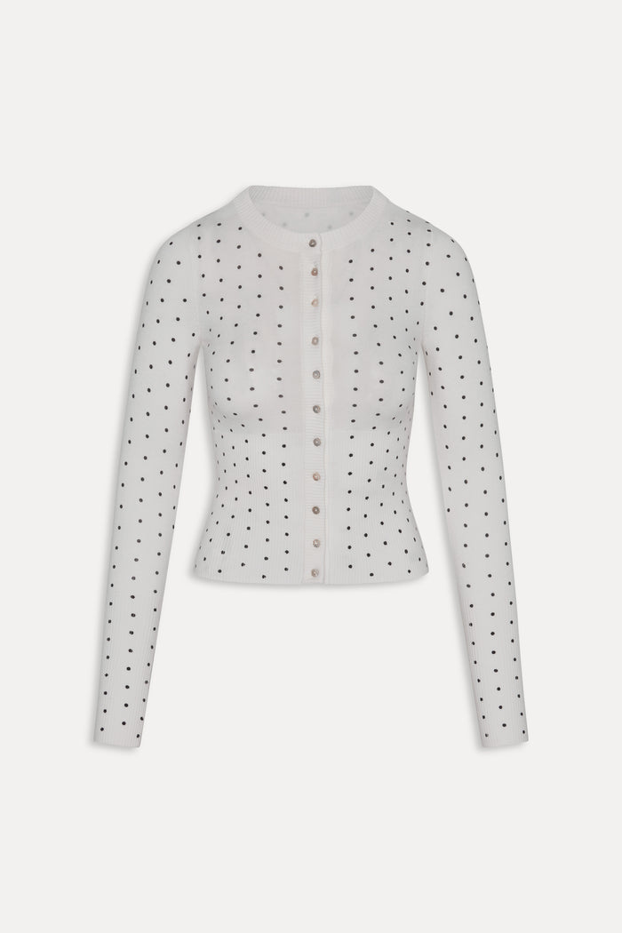 Lenon Button Up Knit Sweater - Belle of the Ball