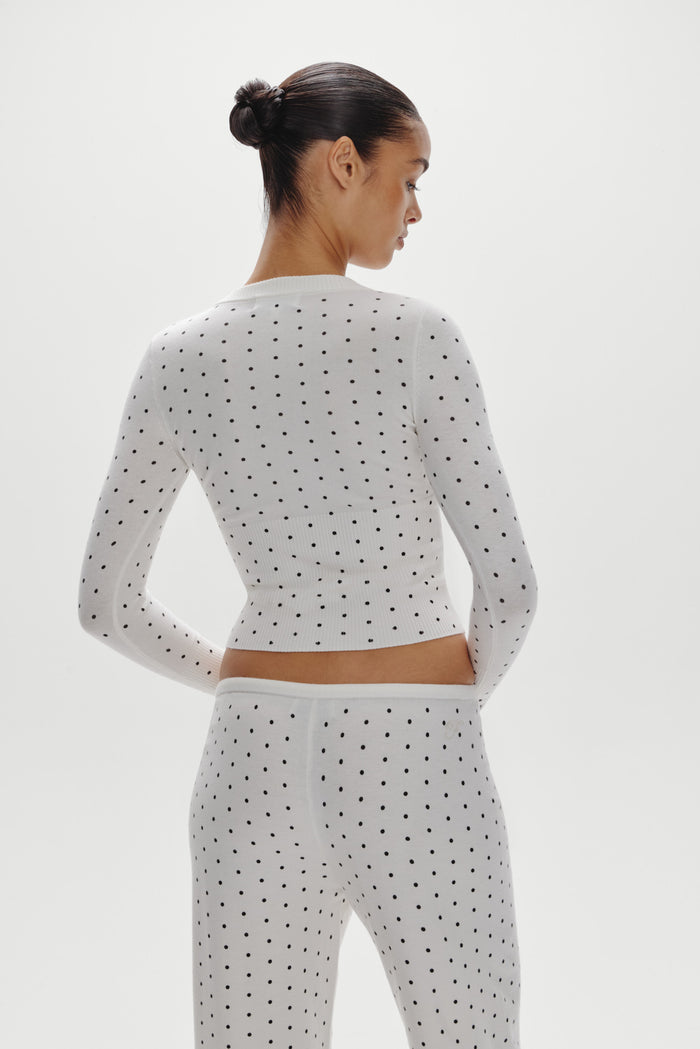 Lenon Button Up Knit Sweater - Belle of the Ball