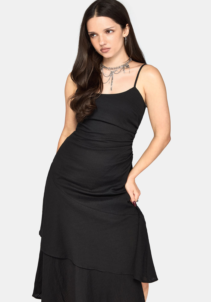 Liosa Cotton Stripe Cami Midaxi Dress