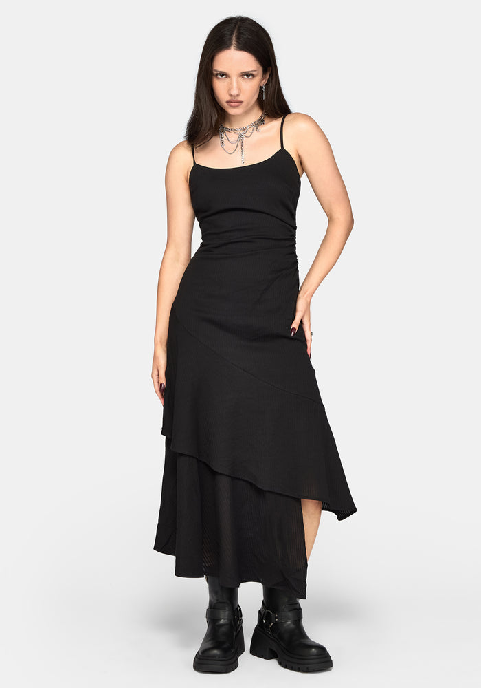 Liosa Cotton Stripe Cami Midaxi Dress