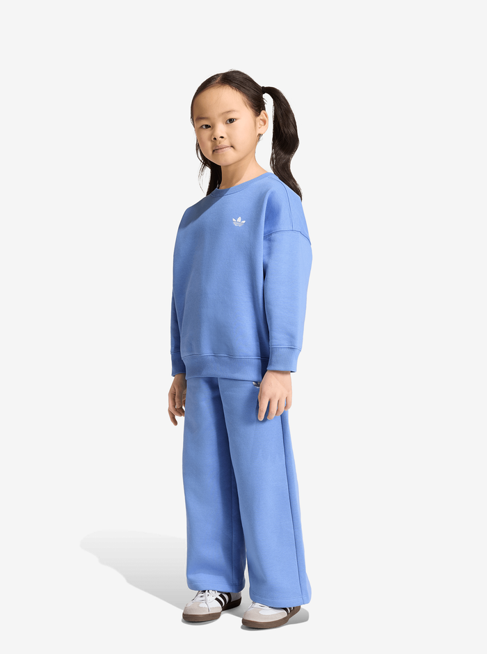 Loose Crew and Wide Leg Pants Set Youth