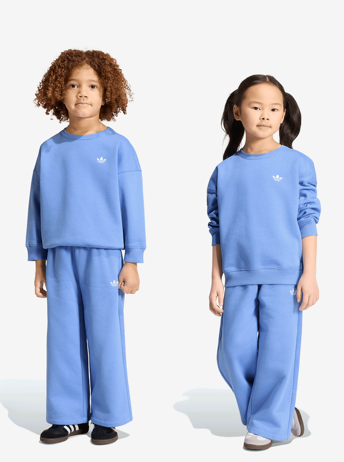 Loose Crew and Wide Leg Pants Set Youth