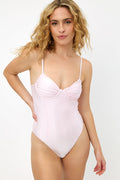 Lorelai Satin One Piece Swimsuit Ballerina
