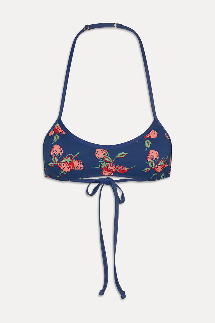 Lotus Skimpy Bikini Top - Strawberry Patch