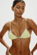 Lumia Triangle Bikini Top - Honeycomb