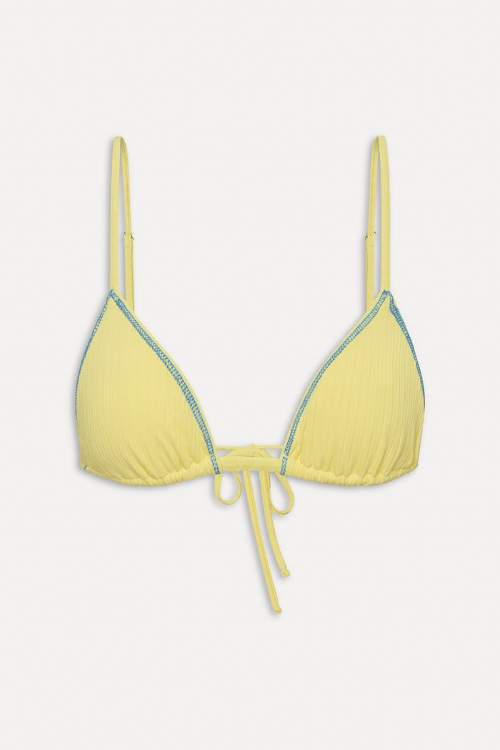Lumia Triangle Bikini Top - Honeycomb