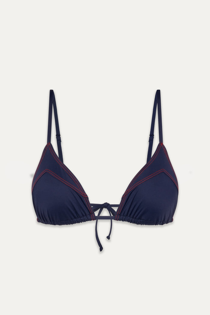 Lumia Triangle Bikini Top Lagoon