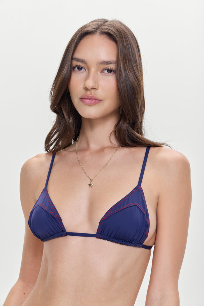 Lumia Triangle Bikini Top Lagoon