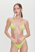 Lumia Triangle Bikini Top Lily Pad