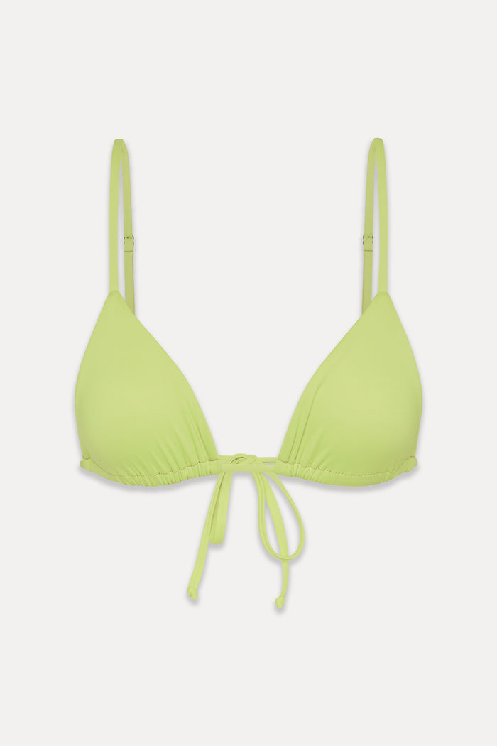 Lumia Triangle Bikini Top Lily Pad