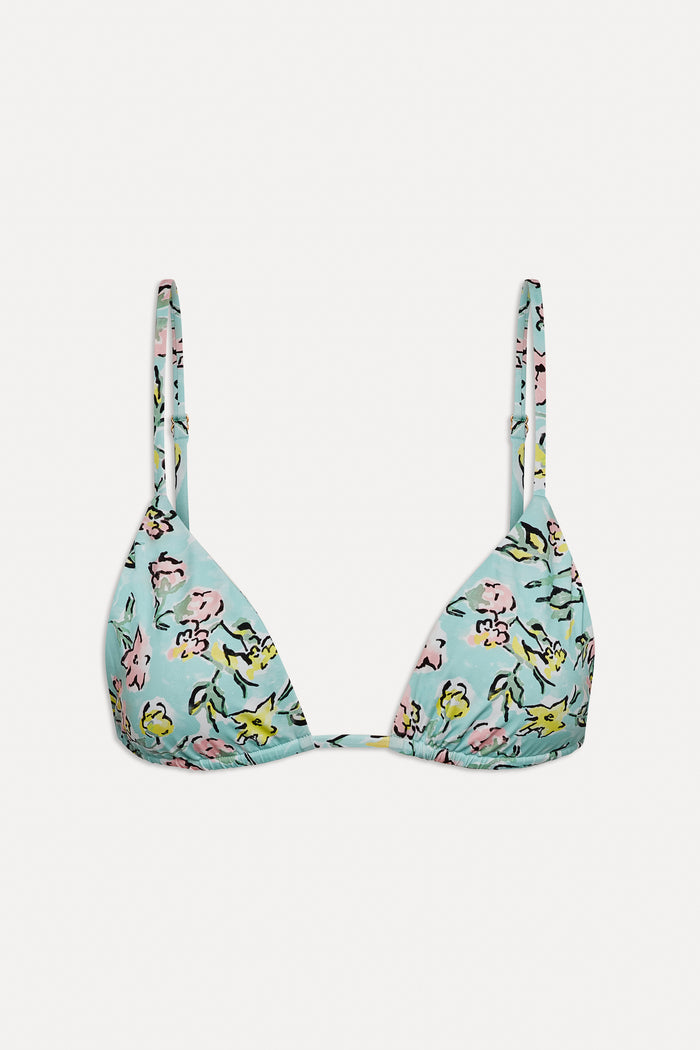 Lumia Triangle Bikini Top Pastel Peony