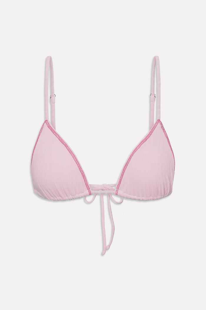 Lumia Triangle Bikini Top - Strawberries & Cream