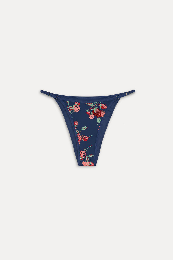 Luna Bikini Bottom - Strawberry Patch