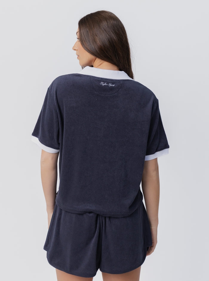 Luna Polo Shirt in Admiral
