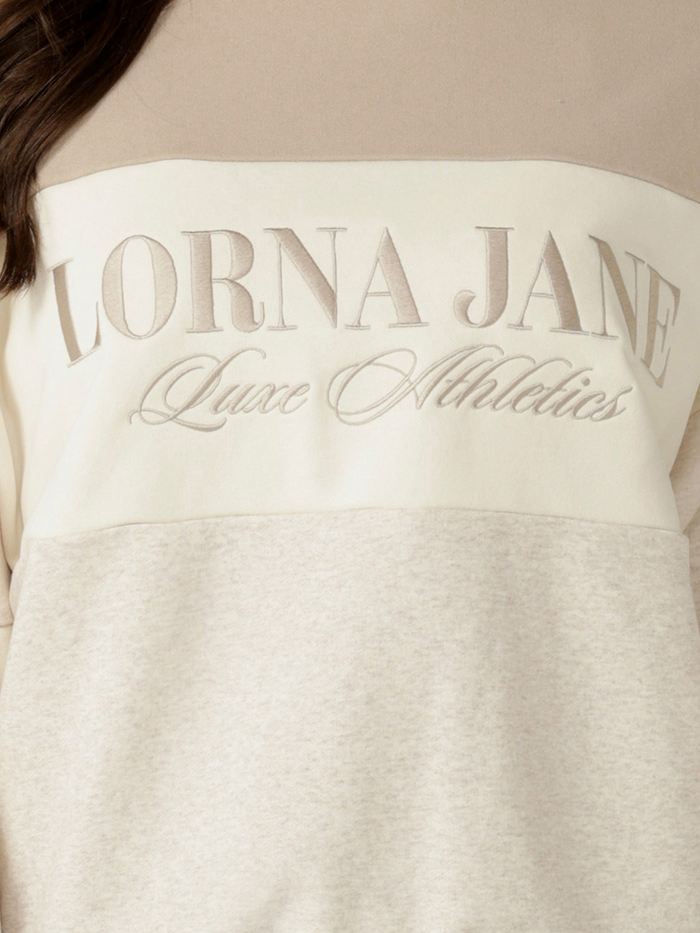 Luxe Panelled Sweat