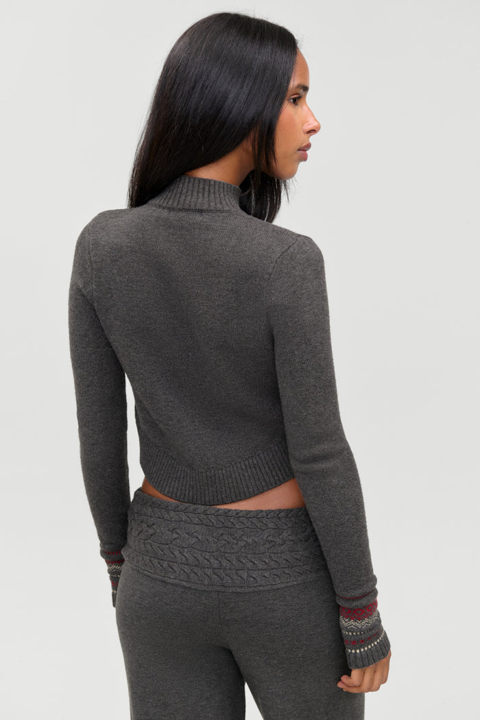 Mabel Cloud Knit Sweater - Winter Skies