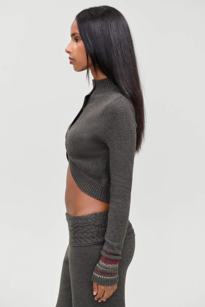 Mabel Cloud Knit Sweater - Winter Skies