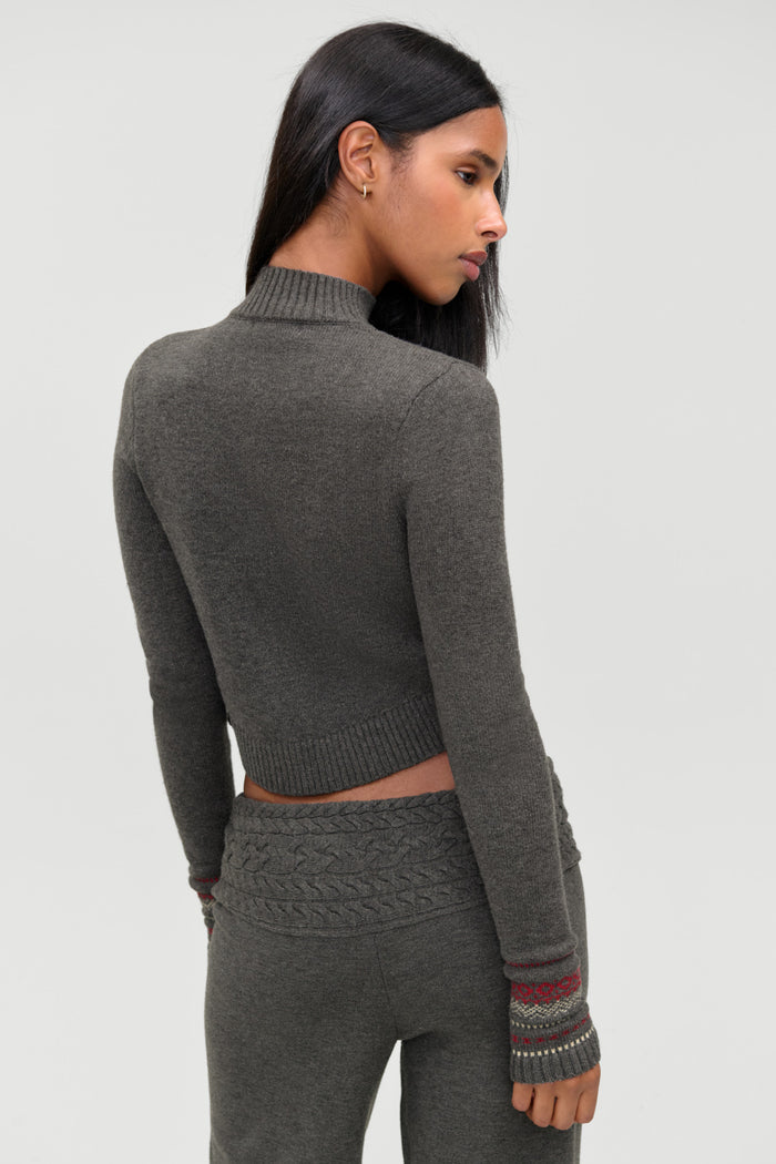 Mabel Cloud Knit Sweater - Winter Skies