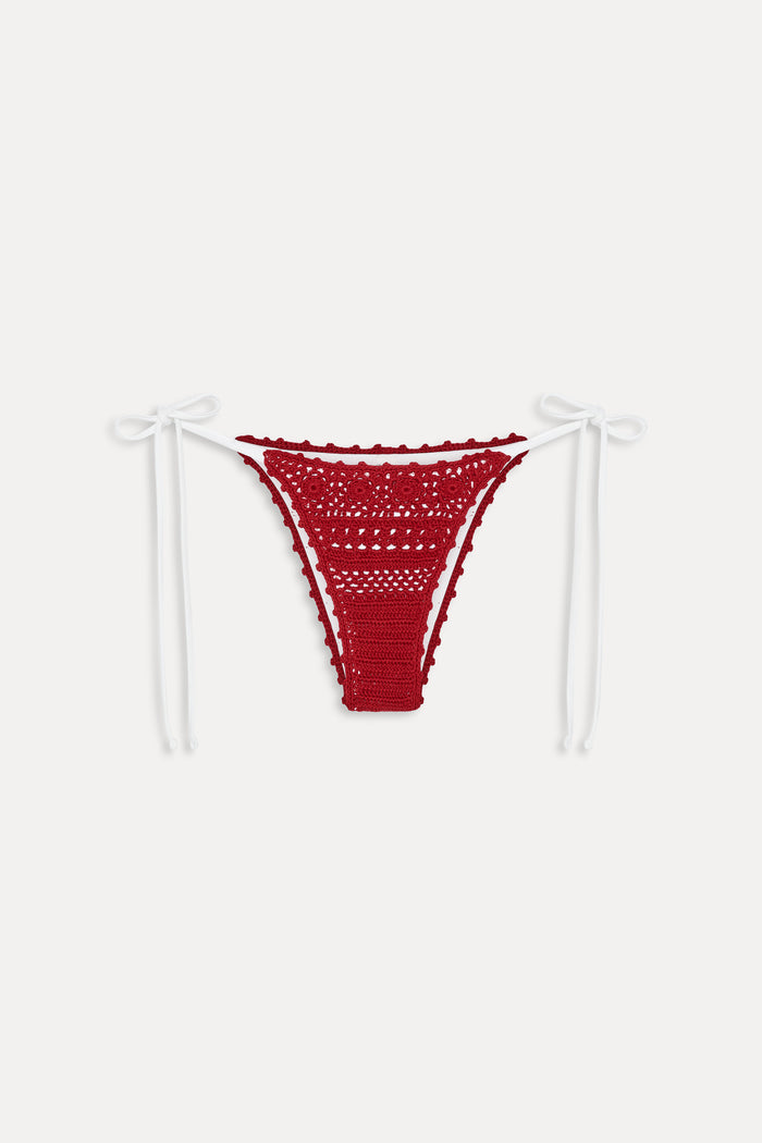 Mackenzie Cheeky Crochet Bikini Bottom - Havana Crochet