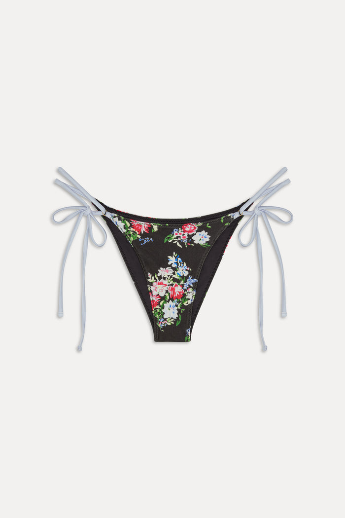 Mackenzie Cheeky Shine Bikini Bottom - Bouquet