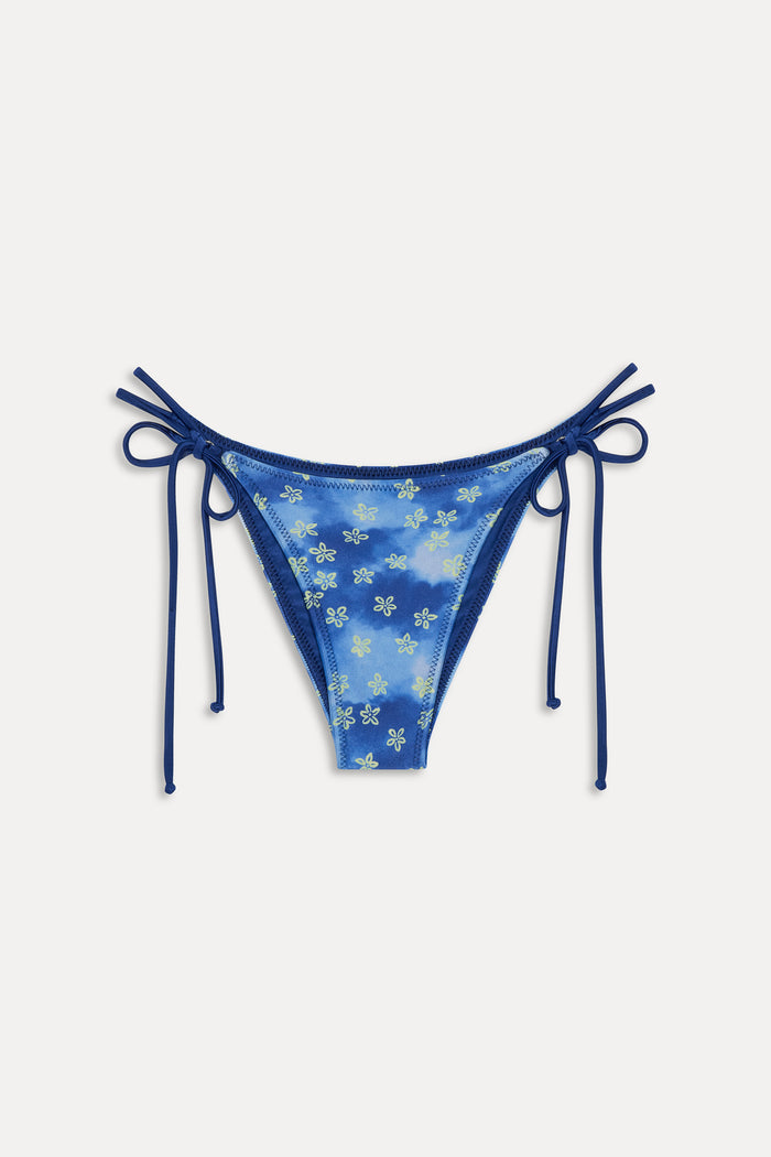 Mackenzie Cheeky Shine Bikini Bottom - Cosmic Bloom