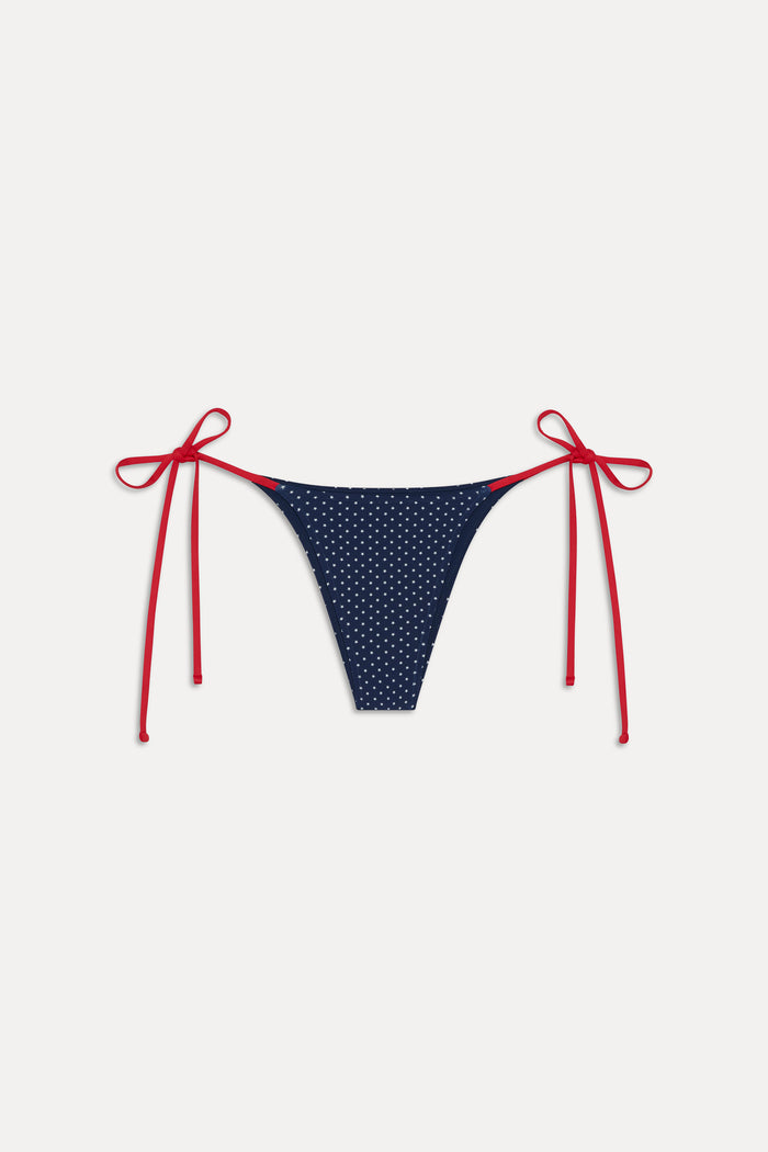 Mackenzie Skimpy String Bikini Bottom - Shooting Stars