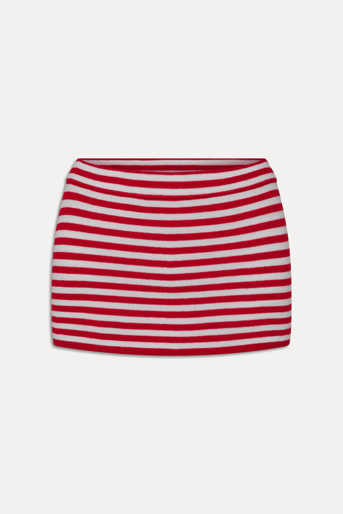 Marialla Knit Mini Skort - South Hampton Stripe