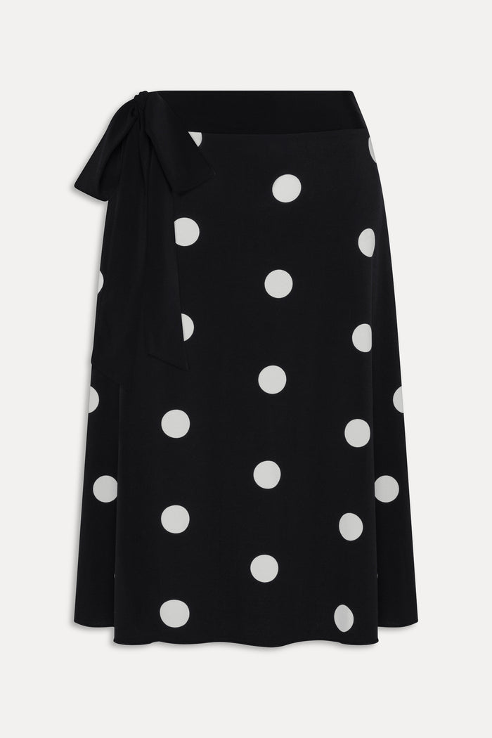 May Midi Skirt - Paris At Midnight