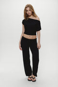 Mellow Knit Pants - Black