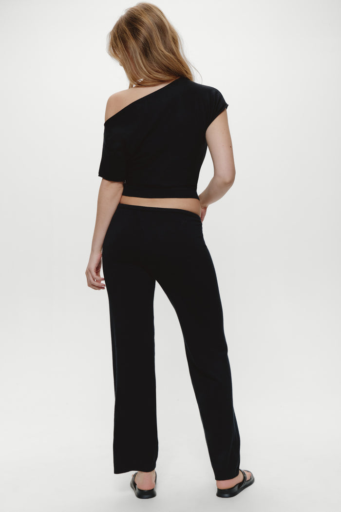 Mellow Knit Pants - Black