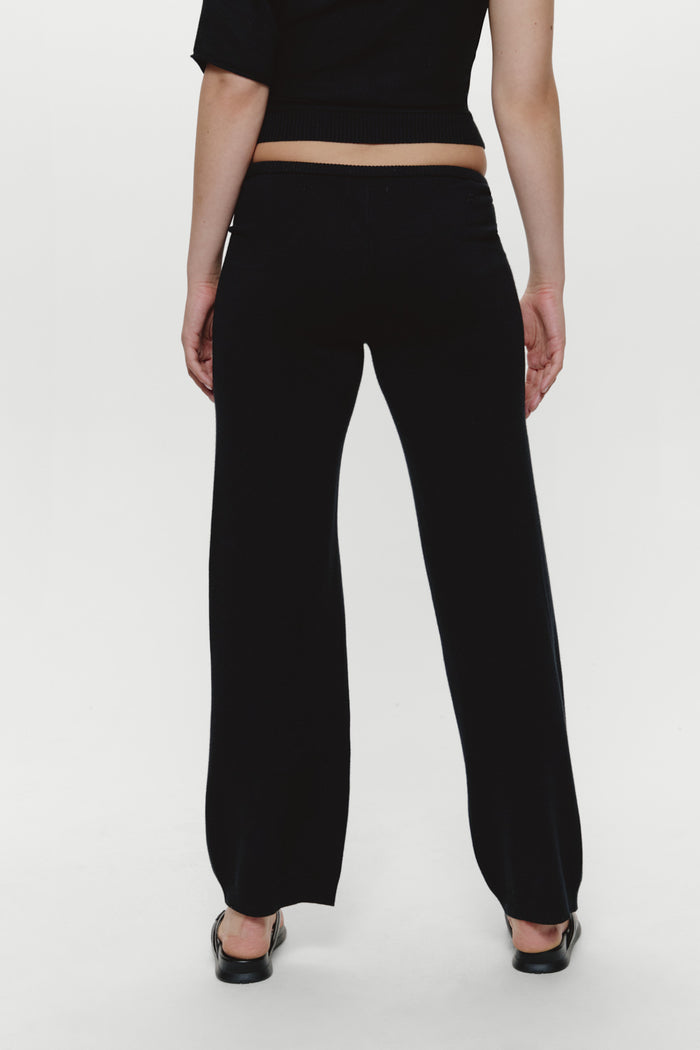 Mellow Knit Pants - Black