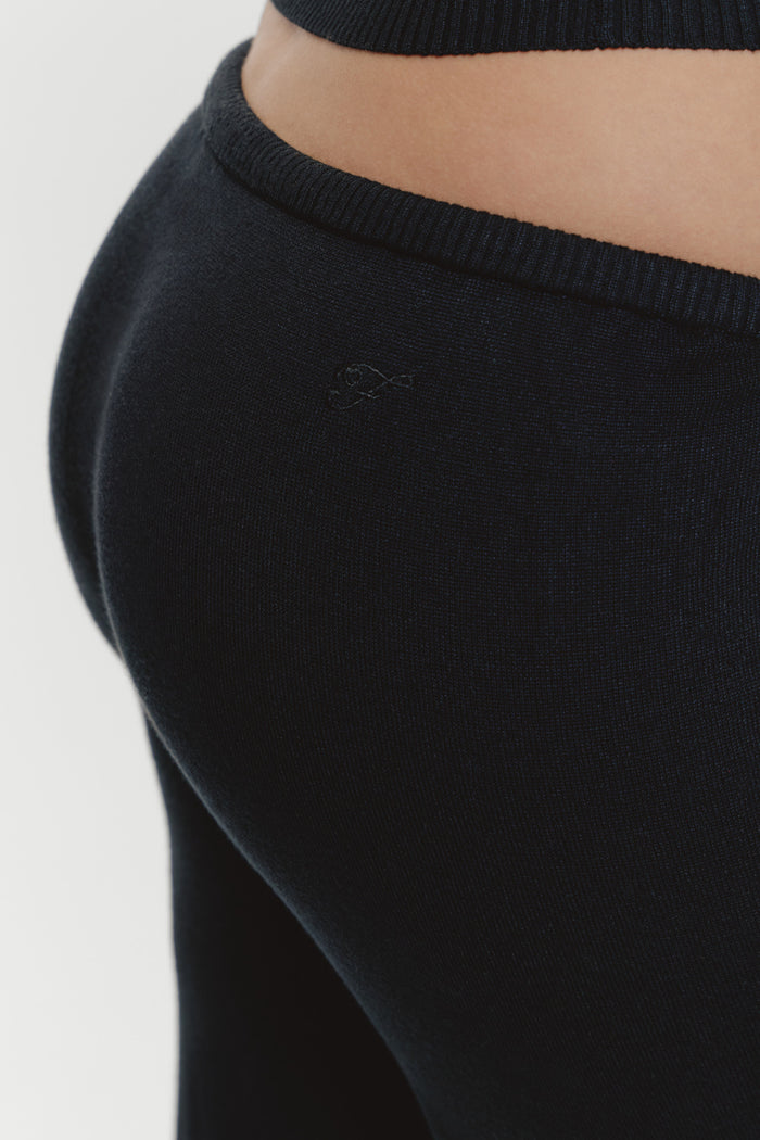Mellow Knit Pants - Black