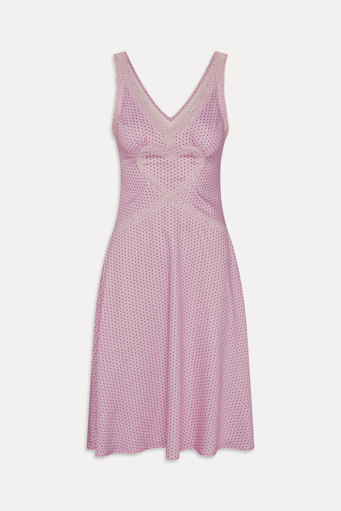 Memory Lane Satin Midi Dress - Love Drop