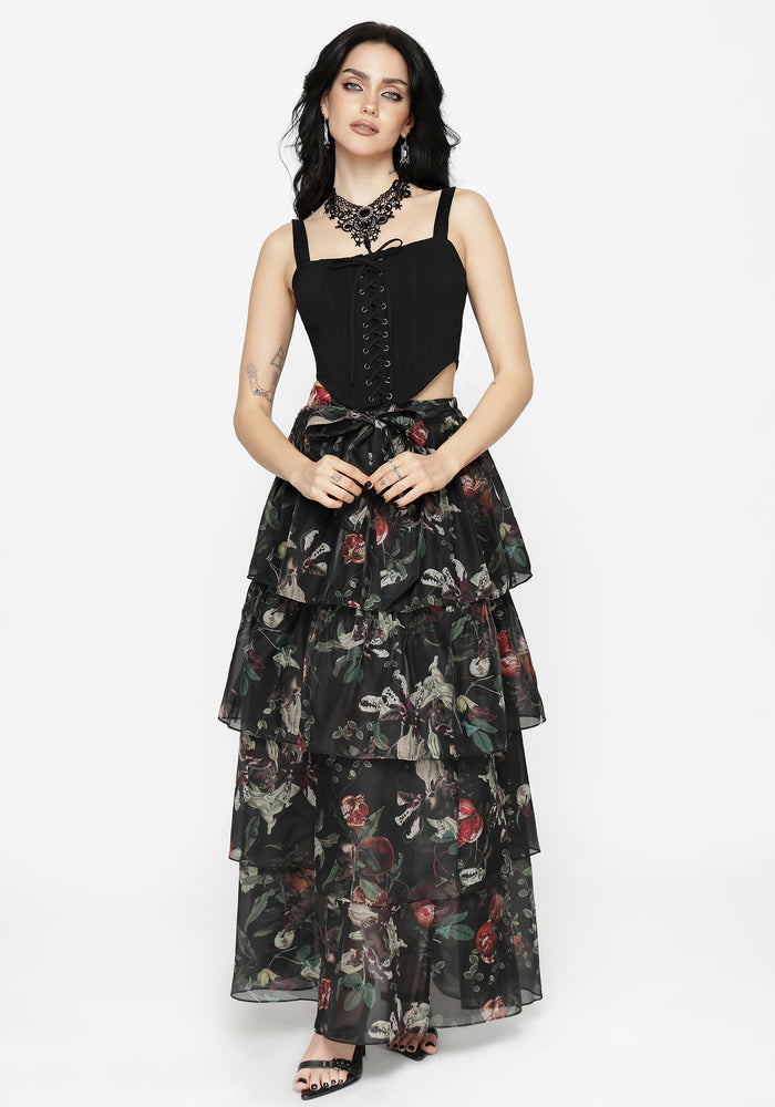 Miranda Lace Up Corset Top