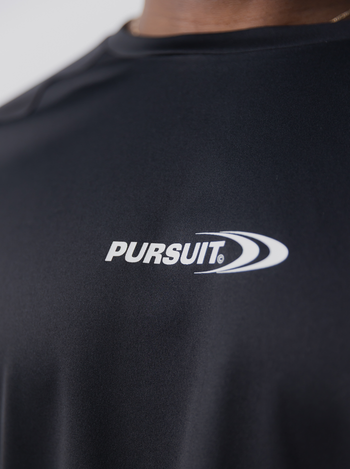 Move Logo Performance Tee in Black