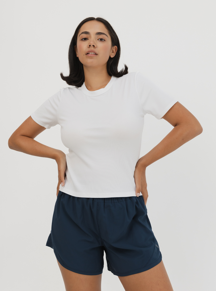 Movement Tee In White