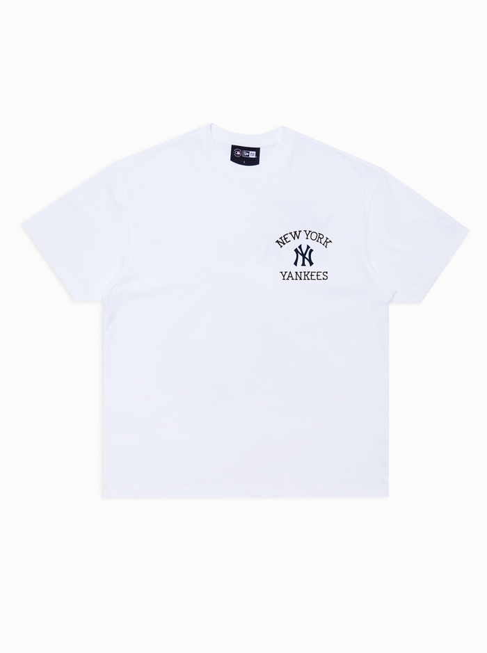 New Era M NE0847Q326 MLB OLD SCHL TEE NEYYAN WHT - White