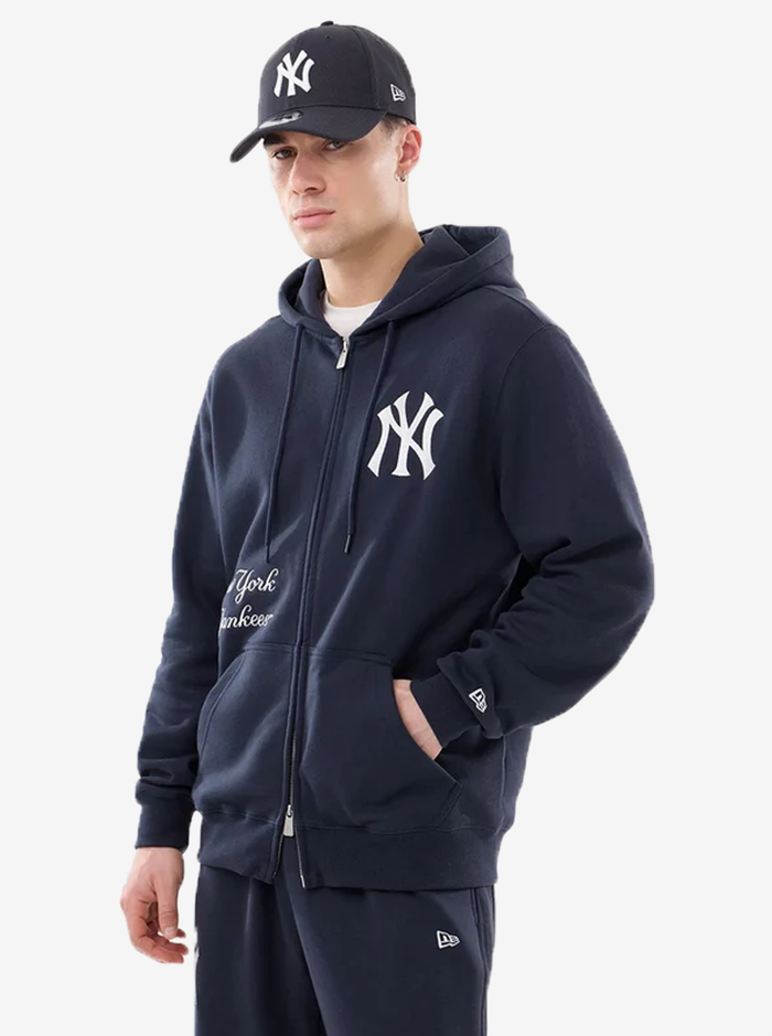 New York Yankees 2 Way Zip Hoodie